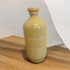 Sand + Fog Banana Cream Body Wash 32 oz | Nourishing Shower Gel | New